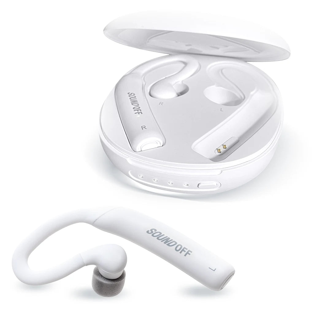 SOUNDOFF most trusted noise masking earbuds for better sleep and blocking snoring