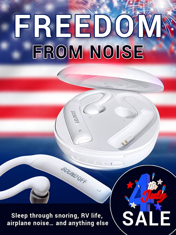 SoundOff Sleep earbuds 4th of July sale mobile